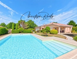 Vignette - Prestige - Villa contemporaine de plain-pied avec piscine, jardin d’agrément — Montauban (82) - quartier Bas Pays
