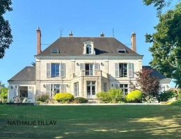 Vignette - Prestige - Propriété, à vendre OLIVET proche Orléans , EXCEPTIONNELLE,  1h du péage Paris St Arnoult, piscine , parc et  Bord du Loiret