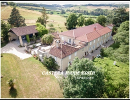 Vignette - Équestre - Dpt Gers (32), Proche AUCH - ELEGANTE PROPRIETE GASCONNE sans travaux piscine -4,5HA,- gîtes- chambres d'hôtes - évènementiels