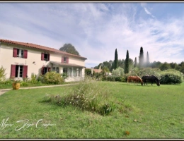Vignette - Équestre - PROCHE DE BISCARROSSE Propriété à vendre T10 de 360 m² environ (40) SUR 5 HECTARES
