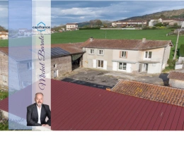 Vignette - Touristique - Dpt Rhône (69), à vendre AVEIZE,  Ferme, 4 chambres et nombreuses dépendances