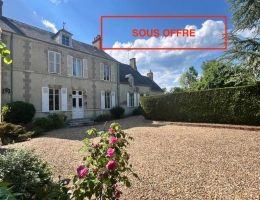 Vignette - Prestige - VITRY AUX LOGES, à vendre superbe Propriété du XIXème de plus de 300 m2, maison d'amis indépendante