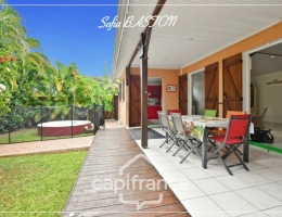 Vignette - Prestige - Les Trois-Îlets – Maison T3 de plain-pied - piscine – Plage à pied 68m² Hab. – Terrain 237m2 (972) - A vendre