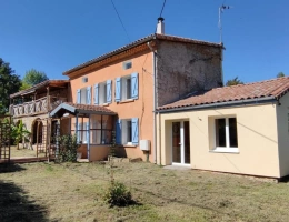 Vignette - Équestre - Maison et dépendances