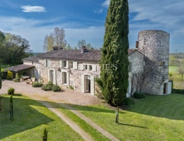 Vignette - Prestige - 30 minutes de Saint Emilion, beau Manoir avec 5 chambres