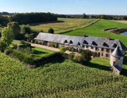 Vignette - Prestigious - Dpt Creuse (23), for sale Villard - 9-room castle 320 m2 - 4-room caretaker's house 114 m2 - Land 87