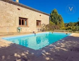 Vignette - Equestrian - Equestrian property for sale with stone house and barn, 4 stables à private lake on 2,5ha