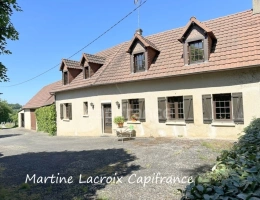 Vignette - Touristique - Dpt SARTHE (72), à vendre proche de LA FERTE BERNARD - PROPRIÉTÉ  ET DÉPENDANCES - PRAIRIES de 11 HECTARES