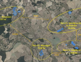 Vignette - Agricultural - Propriété agricole de 82 hectares avec bâtiments et deux hab
