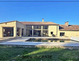 Vignette - Touristique - Domaine de prestige avec maison, gîte et dépendances, dans le Nord du Gers, à La Romieu, aux portes des Landes et du Lot-et-Garonne