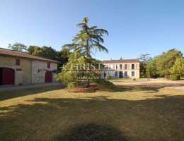 Vignette - Prestige - A vendre propriété de charme du XIXème siècle aux portes de Bordeaux