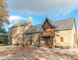 Vignette - Prestige - Dpt Mayenne (53), à vendre proche de GORRON propriete 5 chambres sur 4,6 hectares