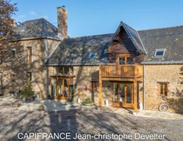 Vignette - Prestige - Dpt Mayenne (53), à vendre proche de GORRON propriete 5 chambres sur 4,6 hectares