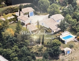 Vignette - Prestigious - For sale – Architect-designed house – Drôme Provençale – 4 bedrooms with swimming pool and landscape