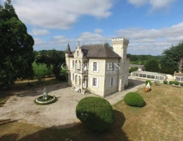 Vignette - Prestige - Region Saint-Emilion- Élégant château familial, facile à gérer