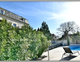 Vignette - Prestige - NEVERS (58), Propriété de charme 12 pièces, 265 m² habitables, 8 chambres, grandes annexes, piscine, terrain 1100 m²