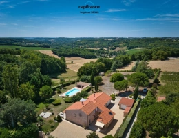 Vignette - Rurale - Propriete à vendre 6 pièces PONT DU CASSE (47) Maison de 170m2 sur 7112m2 de terrain clos