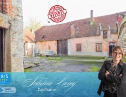 Vignette - Rurale - Propriete ancien corps de ferme à vendre 6 pièces BAYE (51)