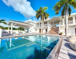 Vignette - Prestige - VILLA DE LUXE À VENDRE 6 CHAMBRES VUE MER AVEC MAISON DE GARDIEN SUR TERRES BASSES, SAINT-MARTIN (97150)