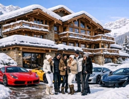 Vignette - Prestigious - ULTRA-PREMIUM ALPINE COMPLEX of 3,500 m² in TIGNES (73) 5 Chalets, ski-in/ski-out access, view, swim