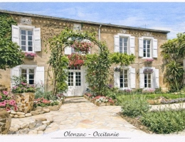 Vignette - Tourist - Olonzac – Exceptional 408 m² property with pool, garden and two independent homes – high-yield holid