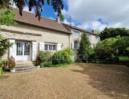 Vignette - Rural - Dpt Essonne (91), à vendre proche de Méréville propriété 8 pièces avec maisonnette, jardin clos, cave et garage