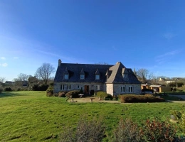 Vignette - Équestre - Maison en pierre