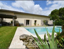 Vignette - Rural - CHARACTERFUL STONE HOUSE OF 205 M2 WITH SWIMMING POOL AND 3000 M2 GARDEN IN FOURQUES SUR GARONNE