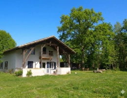 Vignette - Équestre - Authentique maison landaise