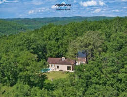 Vignette - Rurale - Dpt Lot et Garonne (47), à vendre FUMEL propriété en pierre P7 sur un terrain de 4ha de terrain