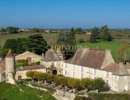 Vignette - Prestigious - Near Saint-Emilion - Exceptional vineyard estate comprising a historic Château surrounded by 111 ha