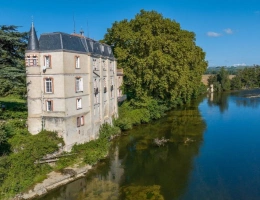Vignette - Prestige - Château en bordure de Rivière, env 3.8ha et dépendances. TOULOUSE 40 min