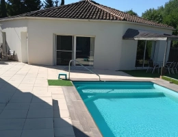 Vignette - Rural - Modern single-storey house of approximately 165m2 with garden and swimming pool