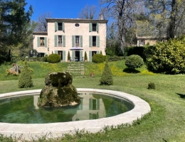 Vignette - Prestige - Maison de Maître 10 pièces sur 3 hectares proche Manosque , entre campagne et champs de lavandes