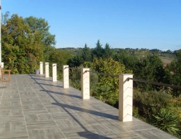 Vignette - Équestre - la campagne prés de la ville