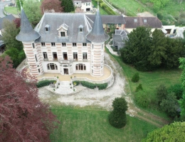 Vignette - Prestige - château-Thierry proche à vendre château fin XIX siècle avec salle de réception et dépendances sur un parc de plus de 20000 m2
