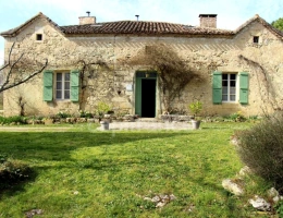 Vignette - Rurale - Charmante propriété rurale à vendre, dans un cadre bucolique et romantique, proche de SAINT CLAR (32)