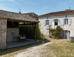 Vignette - Tourist - Stone Property with Gîte ? Charm, Potential and Gentle Living in a Quercy Blanc Village