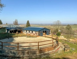 Vignette - Équestre - Spacieuse maison de trois chambres avec chalet et grand jardin arboré