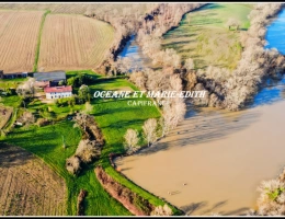 Vignette - Viticole - Propriéte agricole secteur EAUZE (32) Maison Gasconne 10 Pièces + Nombreux hangars 2 LACS SANS VIS à VIS