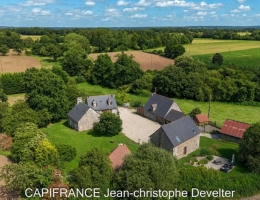 Vignette - Touristique - Propriété à vendre 10 pièces CEAUCE (61) sur terrain de 8300 m2