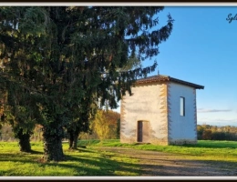 Vignette - Équestre - Propriété à vendre entre BIZIAT et PONT DE VEYLE (01) 16,5 Ha, vue, maison 145 m², ferme à rénover 170 m², pigeonnier, hangar, équestre