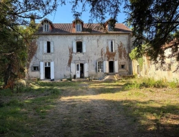 Vignette - Rurale - PLAISANCE du GERS proche(32): ANCIENNE PROPRIETE BOURGEOISE avec dépendances, bois, mare..sur 2 hectares,CALME, sans vis à vis, sans voisin, proche, famille ou projet d accueil ambitieux possible