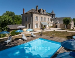 Vignette - Touristique - Belle demeure comprenant d'un manoir et ancien moulin 800m2 - Vallée de Dordogne
