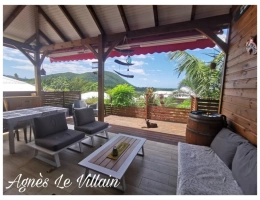 Vignette - Touristique - Propriété avec Maison Vue mer + 5 bungalows - Plage à pieds