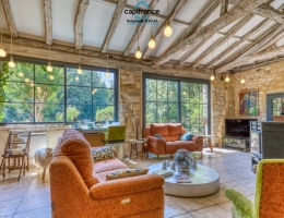 Vignette - Touristique - Propriete à vendre à Beaumontois en Périgord, Maison et gîte de 340m2 habitables sur 1,7ha avec piscine