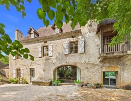 Vignette - Rurale - Propriété de charme avec vue dégagée et accès aux rives du Lot