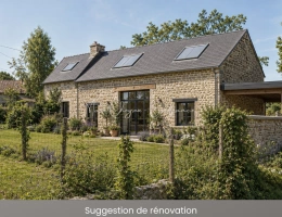 Vignette - Rurale - Grange + Maison entre campagne et ville - VENARSAL (19)
