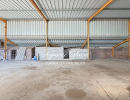 Vignette - Rural - Hangar couvert + préau – stockage / hivernage / activité – 741 m² – NOYELLES SUR SELLE (59)