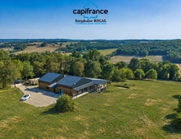 Vignette - Équestre - Propriete à vendre 10 pièces proche de VILLEREAL (47) de 500m2 habitables et de 3,85 ha de terrain